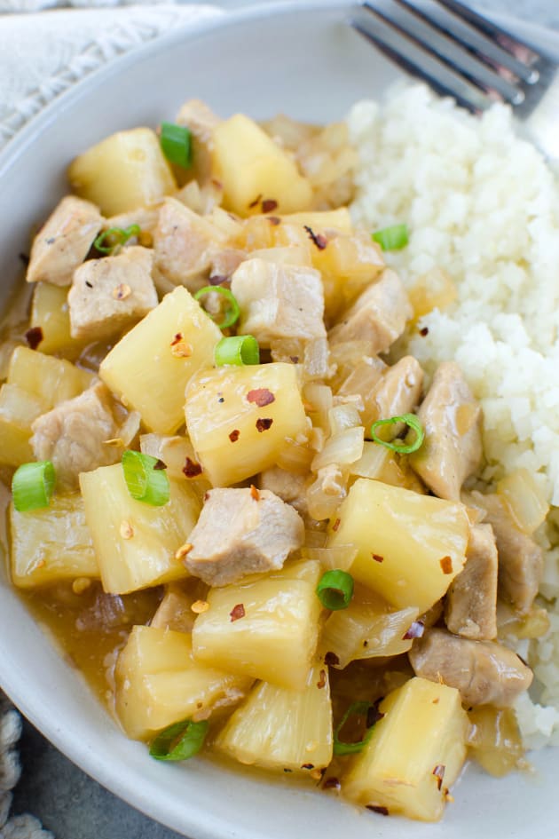 Paleo Pork Pineapple Stir Fry Picture
