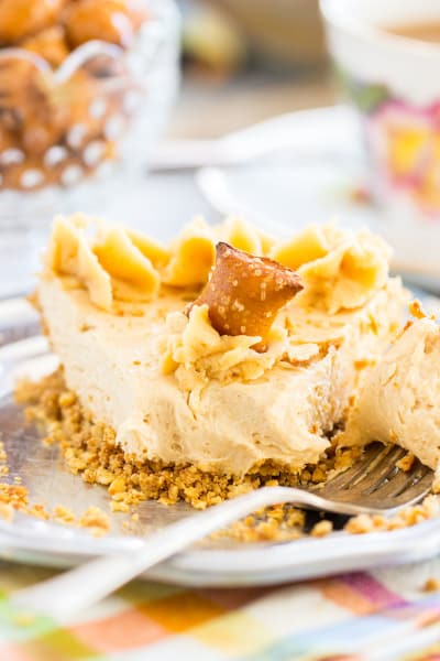 File 1 Peanut Butter Pie with Pretzel Crust