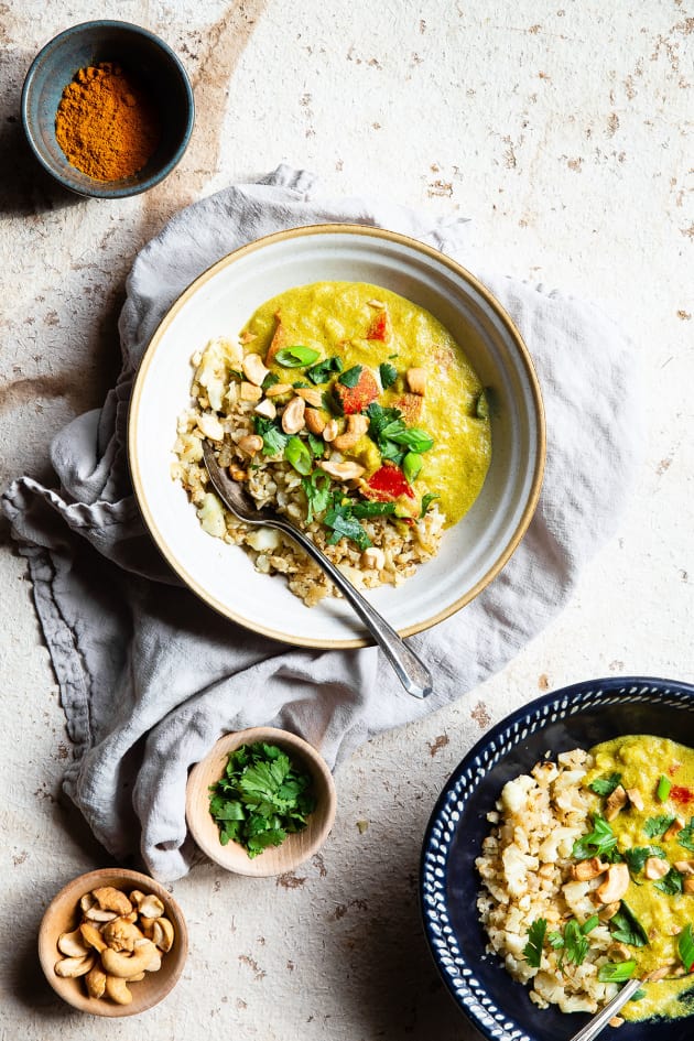 Instant Pot Tahini Cashew Curry Recipe - Food Fanatic