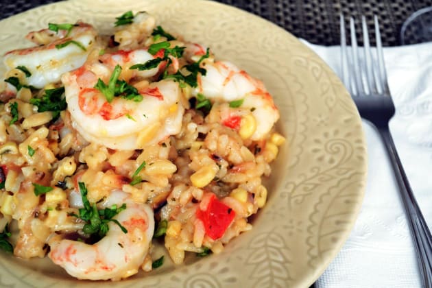 Shrimp Orzo Risotto Recipe - Food Fanatic