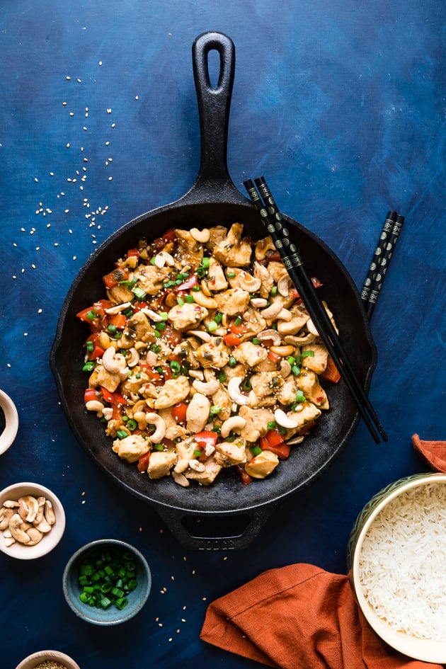 Easy Paleo Cashew Chicken Stir Fry Pic