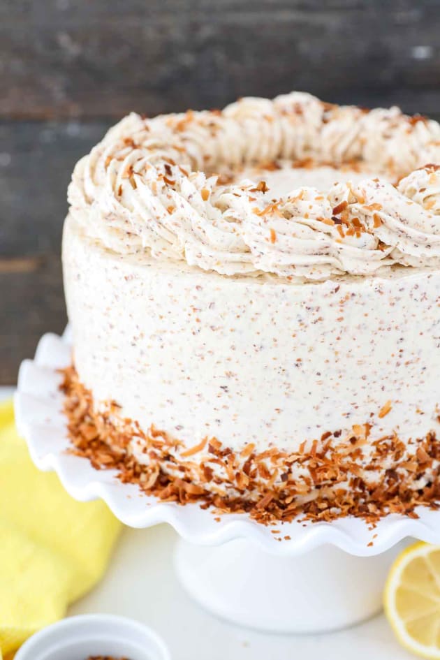 Lemon Coconut Cake Pic
