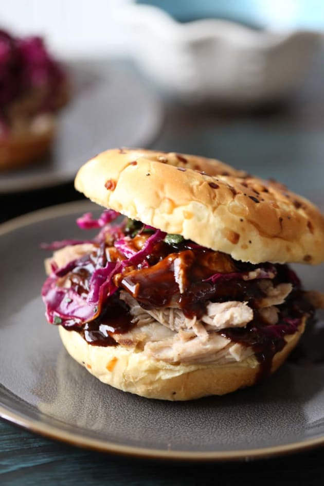 Asian BBQ Pork Sandwiches Pic