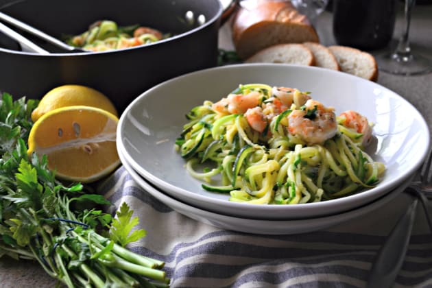 One Pot Zoodle Shrimp Scampi Pic