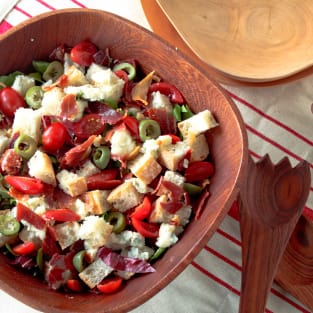 Panzanella salad photo