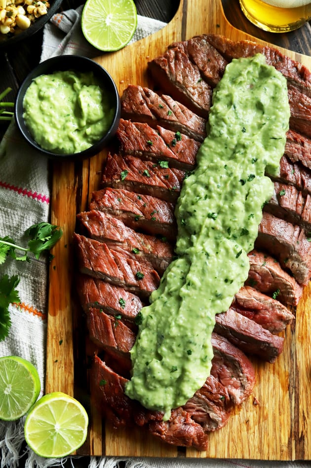File 2 - Chipotle Flank Steak with Avocado Salsa