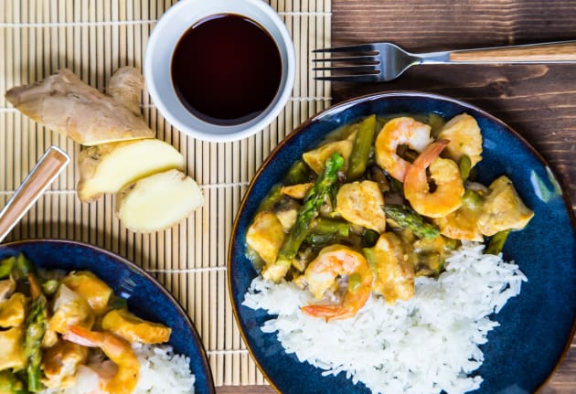 Chicken and Shrimp Curry Photo