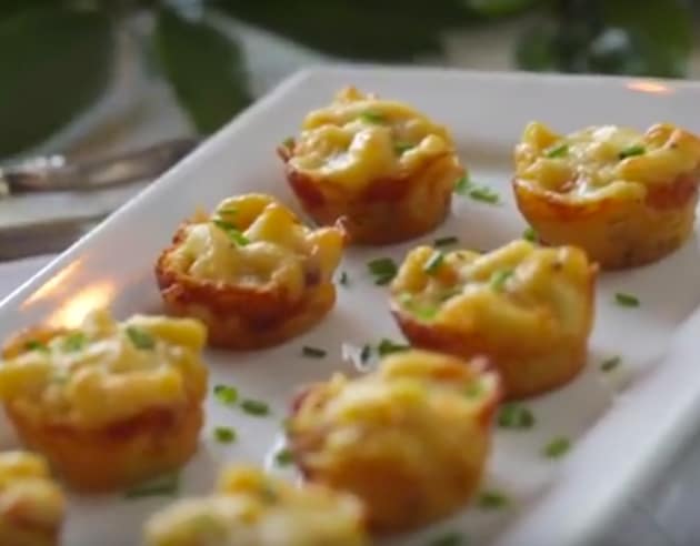 Bacon Mac & Cheese Bites
