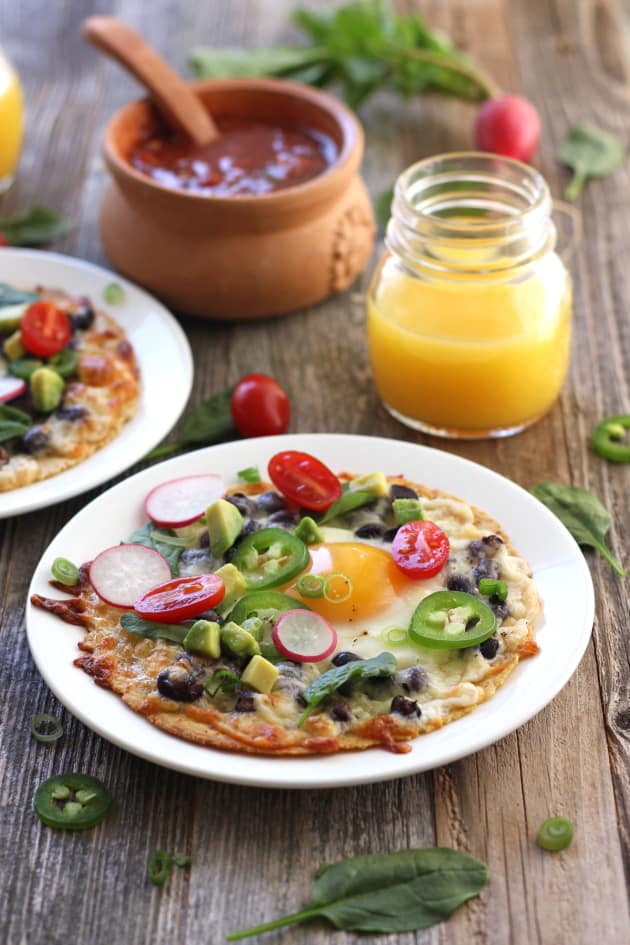 Baked Egg Tostadas Image