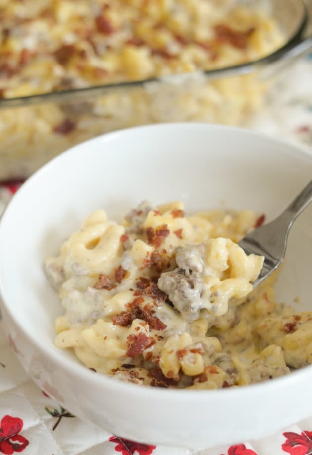 Gluten Free Beefy Mac and Cheese Picture