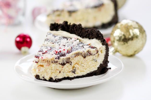 Peppermint Bark Silk Pie Photo