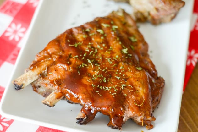 Instant Pot Ribs with Maple Glaze Photo