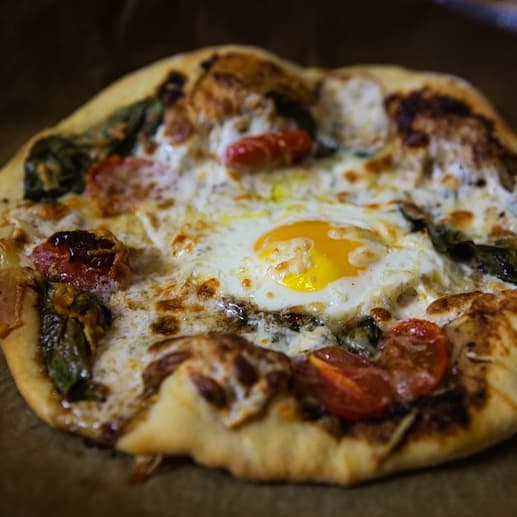 Caprese Pizza Recipe Food Fanatic