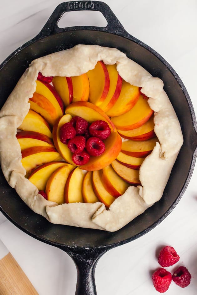 Peach Raspberry Galette Image