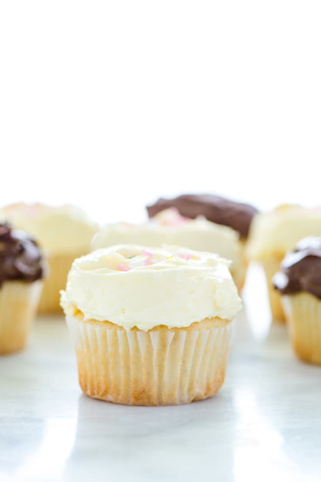 Gluten Free Vanilla Cupcakes Image
