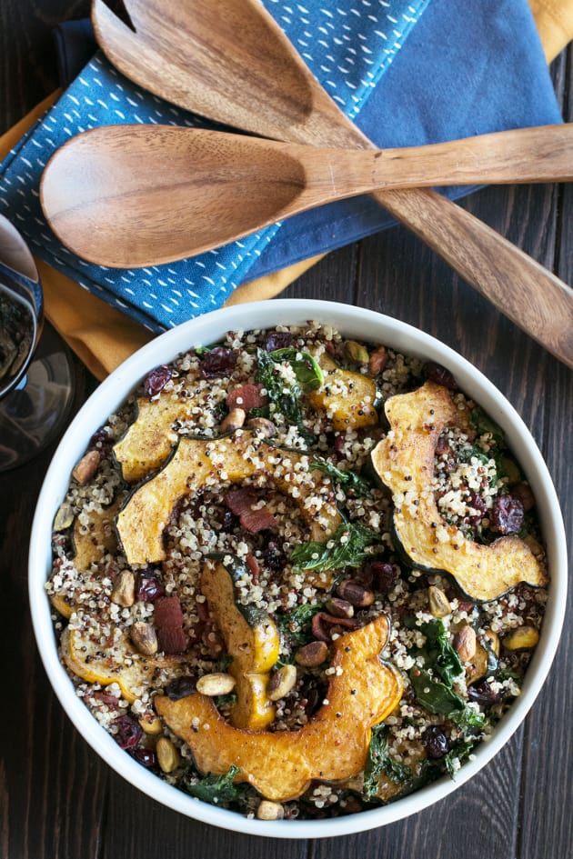 Harvest Acorn Squash Quinoa Salad Pic