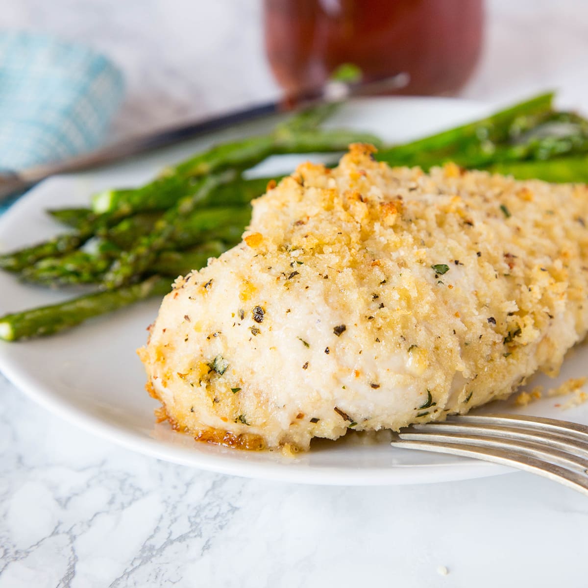 Garlic baked chicken breast sales