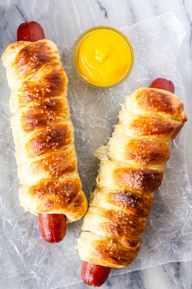 Pretzel Dogs Recipe Food Fanatic
