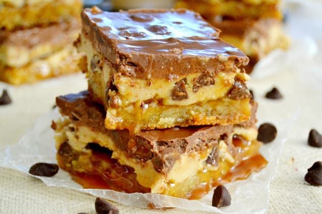 Cookie Dough Billionaire Bars Photo