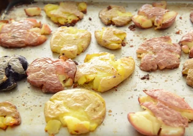 Crispy Smashed Potatoes