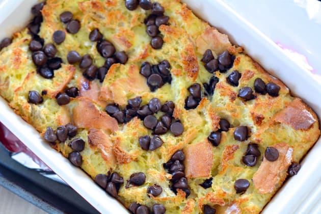 Chocolate Chip Bread Pudding Picture
