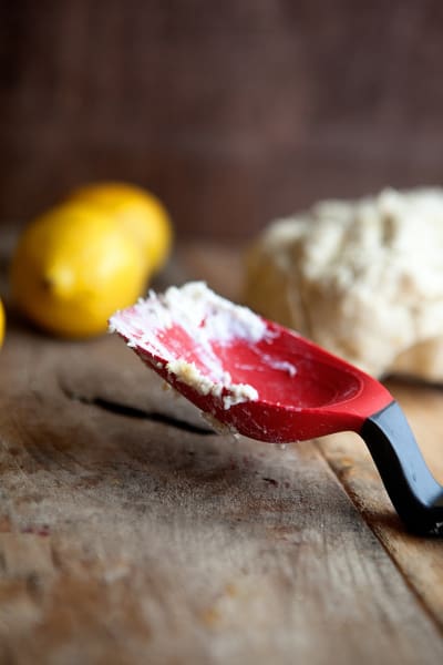 Lemon Cream Scones Process Picture