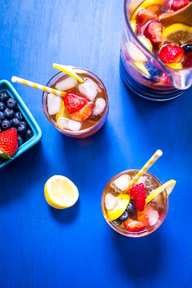Red Rooibos Tea Sangria Pic