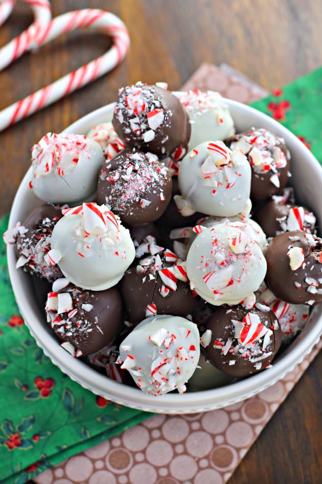 Peppermint Truffles Food Fanatic