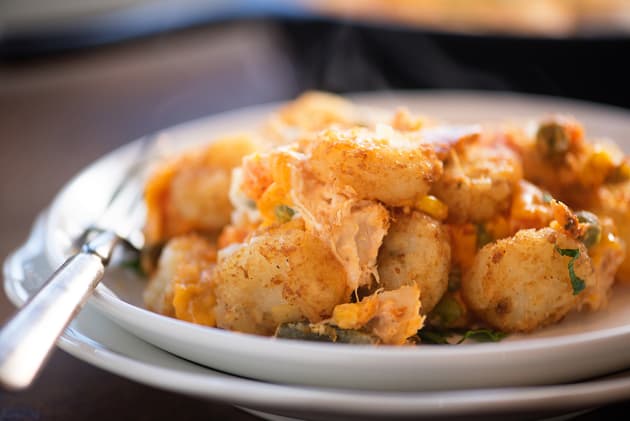 Buffalo Chicken Tater Tot Casserole Photo