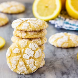 Lemon cookies photo