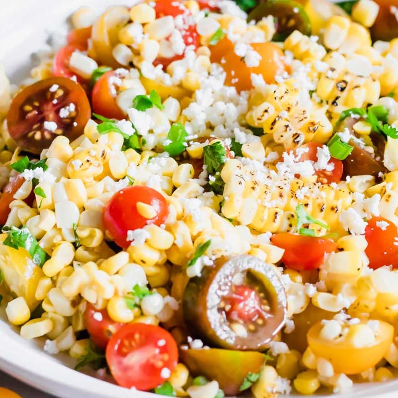 Roasted Corn Salad House Of Yumm