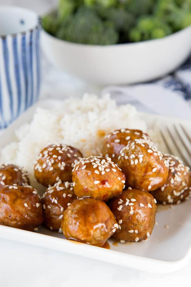 Kung Pao Chicken Meatballs Picture - Food Fanatic