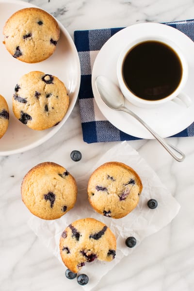 Blueberry Chai Muffins