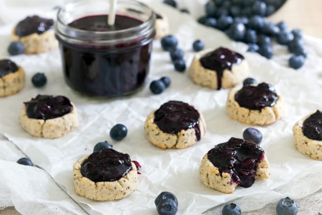 Paleo Blueberry Thumbprints Photo