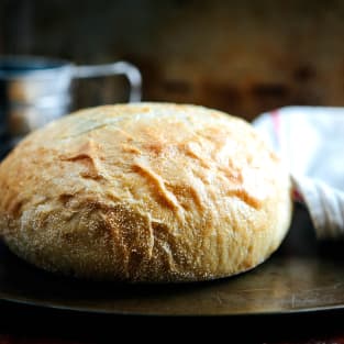 Rustic bread recipe photo