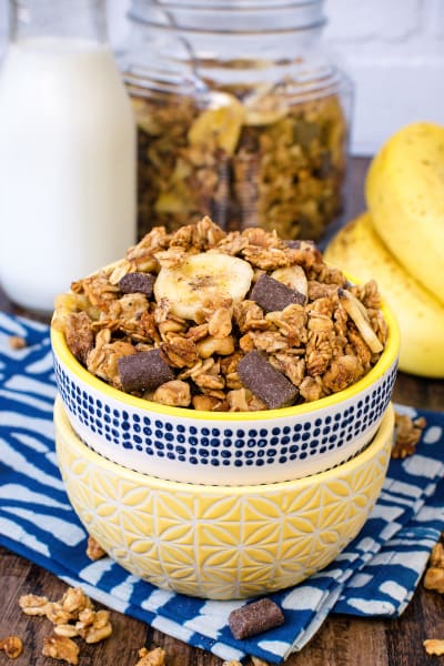 Granola Peanut Banane Choc