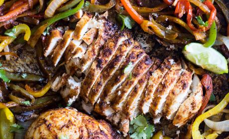 Sheet Pan Chicken Fajitas