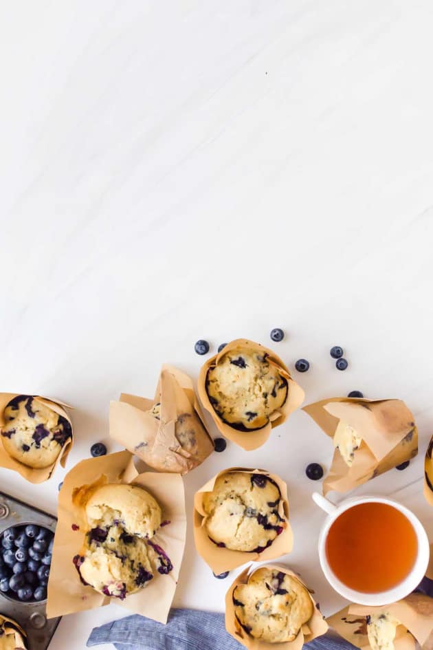 Blueberry Doughnut Muffins Image
