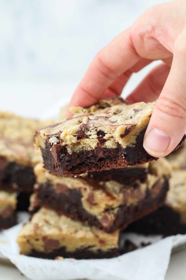 Brookie recipe food fanatic