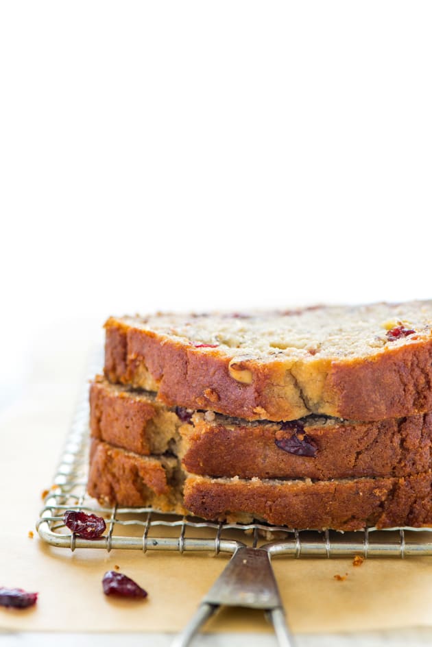 Gluten Free Cranberry Banana Bread Picture