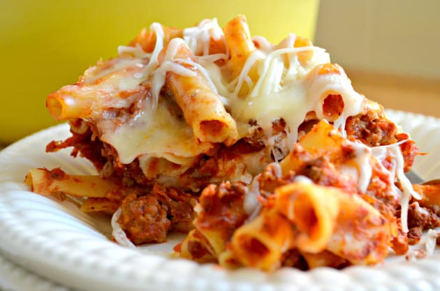 One Pot Baked Ziti Recipe Food Fanatic