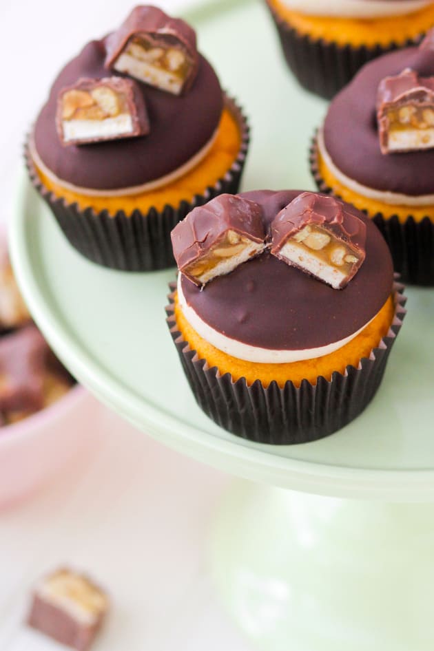 Pumpkin Snickers Cupcakes Picture