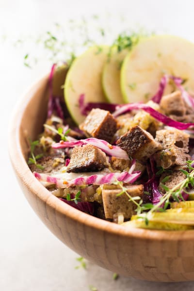 Fall Panzanella Salad