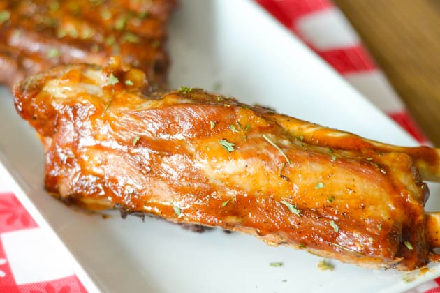 Instant Pot Ribs with Maple Glaze Image