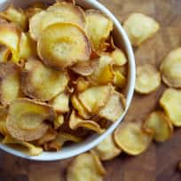 Baked Parsnip Chips Recipe - Food Fanatic