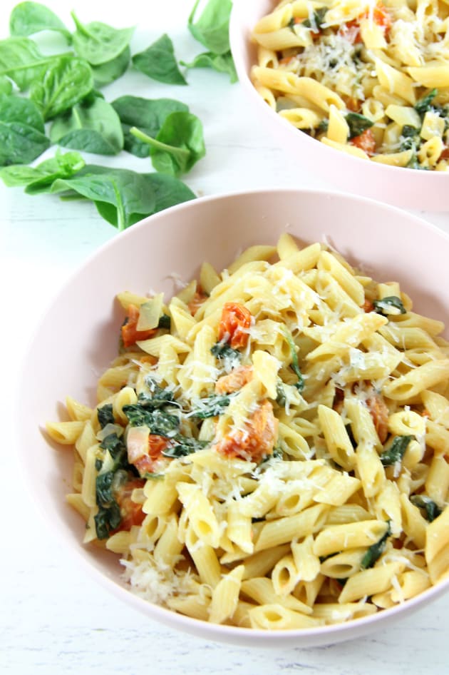 File 1 - Creamy Tomato Spinach Pasta