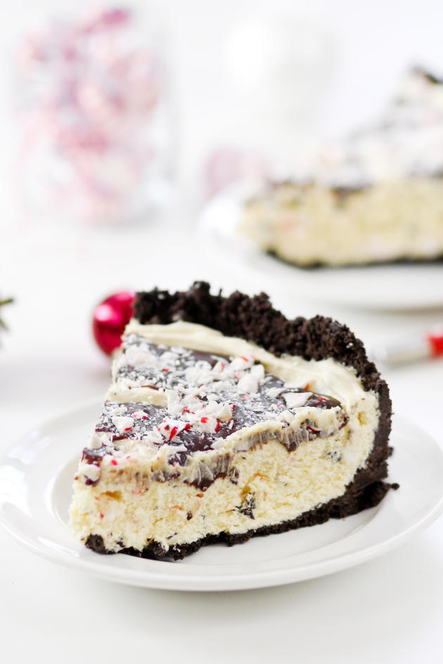 Peppermint Bark Silk Pie Image