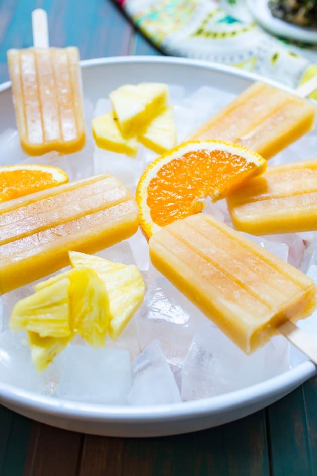 Rum Swizzle Popsicles Pic