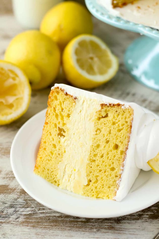 Lemon Ice Cream Cake Pic