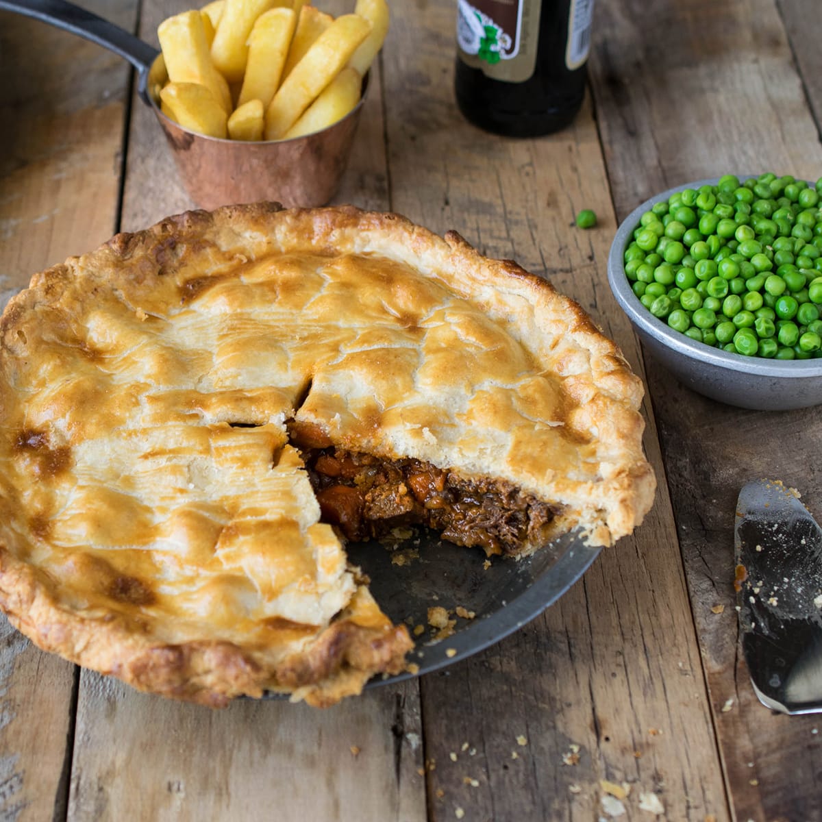 British Steak And Ale Pie Recipe Food Fanatic